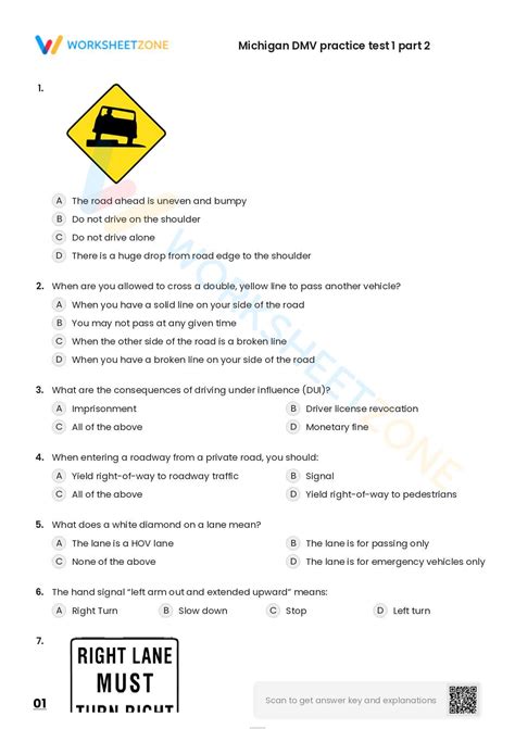 how hard is the written test michigan|michigan dmv practice test questions.